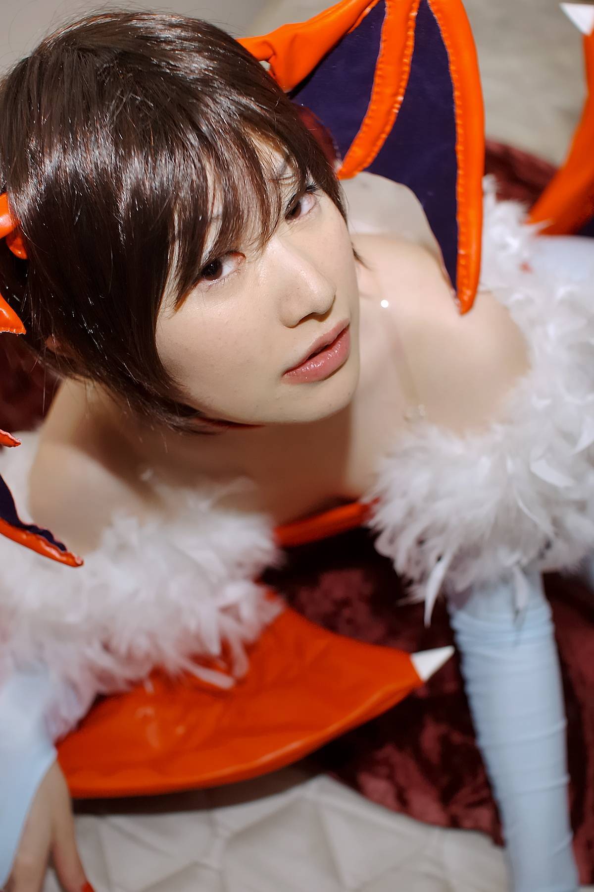 [Cosplay] 2013.04.08 Hot Lilith and Morrigan sexy Cosplay